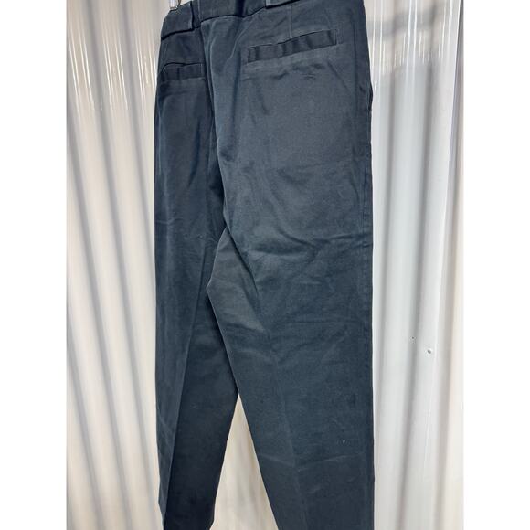 Ermenegildo Zegna Italian Cotton Pants Mens 34 Blue Straight Leg - Picture 2 of 3